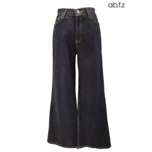 [에이비에프지]인디고 진 와이드 데님 팬츠 APZ4HE35J