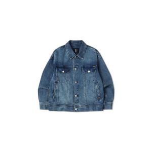 라이프워크자켓 CQK LW243DT305 베이직 데님 트러커 자켓