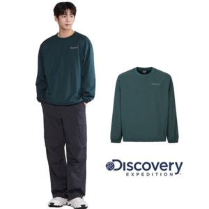 디스커버리 25FW 가을 남성 우븐메쉬기모긴팔티DMRL3A054TQD