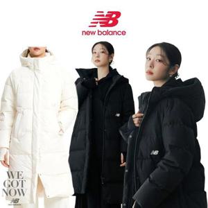 뉴발란스 연아패딩 여성 구스 롱패딩 NBNPE4W112