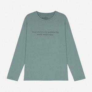 뱅뱅 HC07 여성 레터링 프린팅 긴팔티셔츠 NTL705