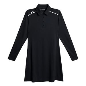 제이린드버그 FW25 여성 지젤 긴소매 골프원피스 블랙 GWSD13395