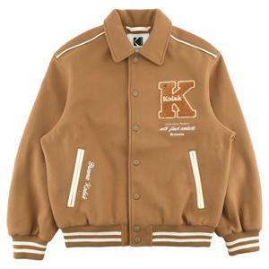 코닥 브라우니 바시티 자켓 K5423LJK93BEI