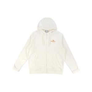 디스커버리 공용 테리 후드 집업 DXSWAF023-IVS