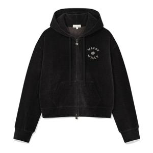 와키윌리 여성 벨벳 코듀로이 크롭 후드집업 B1 WA2503HZ63 CH CM