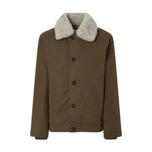 헤지스  25FW  남성 양털 카라 다운 덱점퍼 HZJU5D407W2