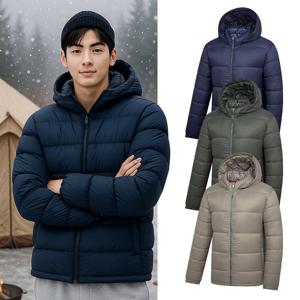 콜핑 남성 겨울 중헤비 웰론 따뜻한 등산 후드 패딩 자켓 KSC681TJ1M