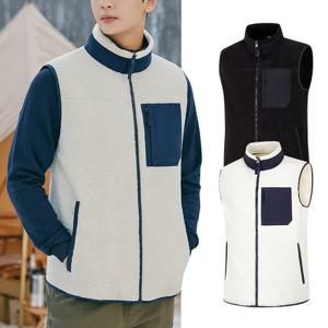 콜핑 남성 겨울 고기능 부클 폴리스 보온 등산 조끼 KSC076RV4M