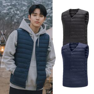 콜핑 남성 겨울 웰론 방수 등산 패딩 조끼 KSC759SV7M