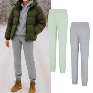 콜핑 여성 겨울 다이마루 밴딩 등산 트레이닝 조거 바지 KSC962VP4W