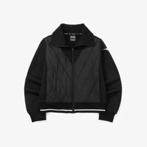 디아도라패딩 AQS D4422TPJ83BLK 무브 웜 하이브리드 패딩 자켓 우먼 BLACK