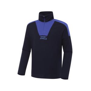 [와이드앵글]남성 WG 컬러블록 와이드 카라 티셔츠 WMW23272B9