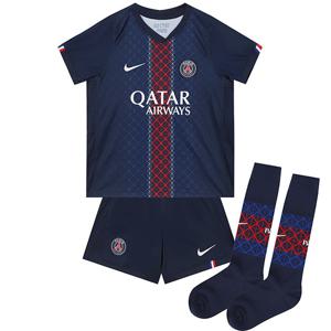[정품] 나이키 키즈 파리 생제르맹 2025/26 스타디움 홈 킷 유니폼 (상하의양말 3종 세트) (HJ5626-411)