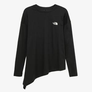 노스페이스 마운틴 W 벨리아 긴팔 커버업 티 NT7TR41A B