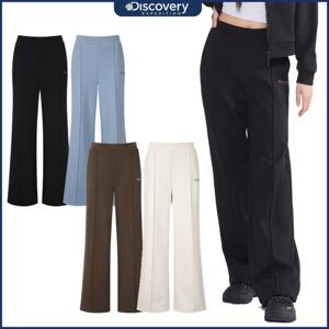 디스커버리 25FW신상 여성 소로나히트 기모 세미와이드 스트링 팬츠 DWTP93056