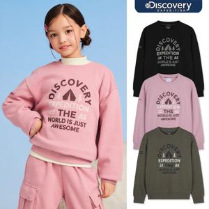 [디스커버리키즈] DKTR57056 키즈 전판 그래픽 기모 맨투맨