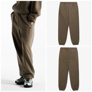 [휠라] FILA 남여공용 에센셜 기모 조거 팬츠 FS254FP01X001217 브라운