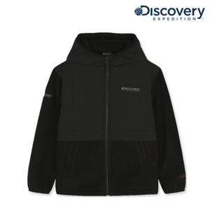디스커버리키즈 키즈 하이브리드 플리스 자켓 DKTR51056-BKS