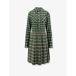 CELINE Tartan wool mini dress RR0CE0231