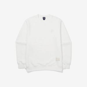 휠라긴팔티 TQJ FS2POF3101X-OWH 에센셜 라운드 맨투맨