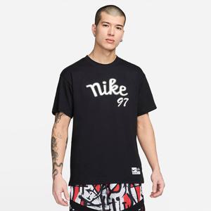 나이키반팔티 QQM FV8397-010 남성 맥스90 농구 티셔츠