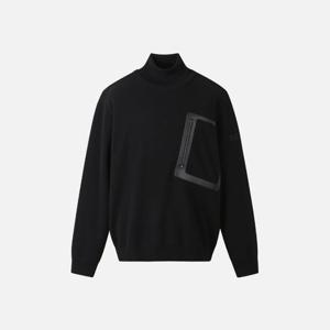 M PXG골프긴팔 UQC PHWCM4132-21 남성 겨울 모크 넥 바람막이 스웨터