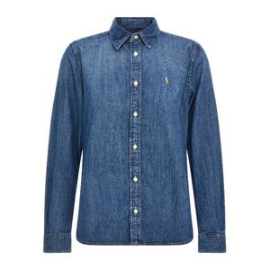 랄프로렌 데님 로고 셔츠 211969458 001