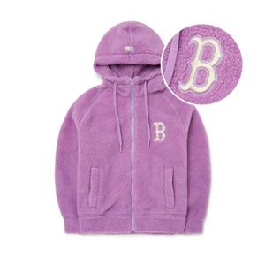 MLB자켓 PQJ 3AFDB0226-43LDL 베이직 스몰로고 후드 후리스 점퍼