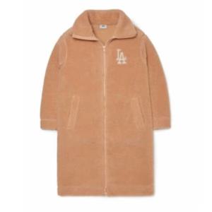 MLB자켓 PQJ 3AFDB0526-07ORL 스몰로고 롱 스탠드넥 후리스 점퍼