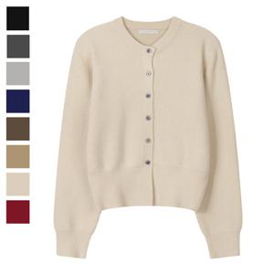 [리빌모아]여자 간절기 레이첼 라운드 긴팔 가디건 SGW-CA-Q089-