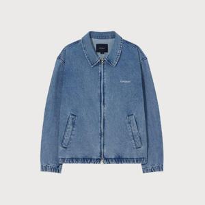 M 커버낫자켓 CQK CO2501JK10-BL 데님 집업 자켓 Blue