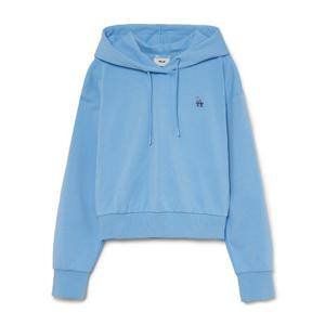 MLB 여성 베이직 애슬레저 미디움로고 크롭 후드티 A5 3FHDB2134 07CBL 45PKD