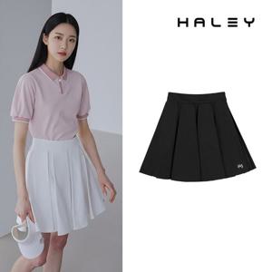 헤일리골프 여성 맞주름 플레어 미디 큐롯 스커트 HFBWK1210