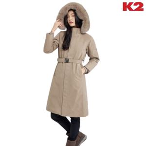 [케이투 (행사)]겨울 여성 씬에어 롱 수지 구스다운/패딩/광고/방수/앱솔루트/KWW24568