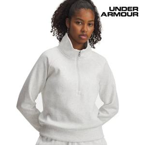 [언더아머(백)]여성 기모 UA 라이벌 플리스  집업 긴팔 티셔츠 1379492-023