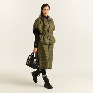 여성 패딩 랩 스커트 MQ422LSKN2