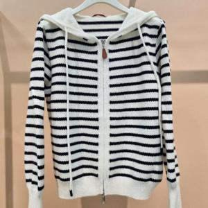 라티움 HC34 신축성 좋은 니트 단가라 짧은숏 후드 니트집업 T2541cd02