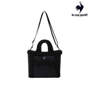 [르꼬끄] 여성 시즈널 FUR 토트백 QQ422WBGO1_BLK