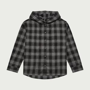 [행텐주니어]행텐틴즈 여아 코튼 체크 후드 셔츠_100(14530-120-