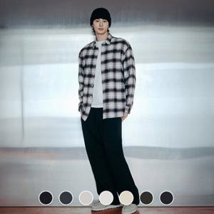 [지오다노]남성 와이드핏 기모 테리 팬츠 115958/01115958