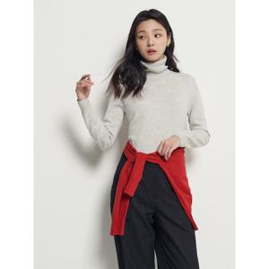 [빈폴레이디스] [Essential] 터틀넥 풀오버  그레이 (BF5X51E043)