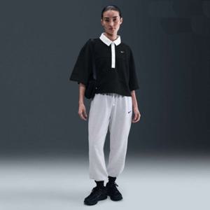 나이키바지 SQJ HJ8466-051 여성 피닉스 하이웨이스트 오버사이즈 스웨트팬츠