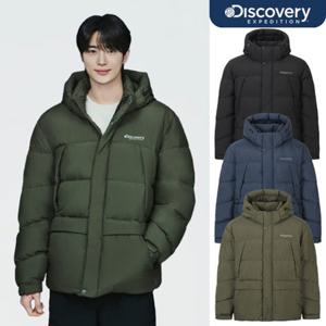 디스커버리 25FW 변우석착용 신상 겨울 남성 베른 구스다운 숏패딩 사파리포켓/그라핀/스탠다드/세미오버핏 DMDJ6A056