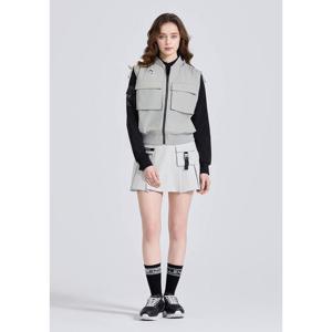 [챌린저]여성 빅포켓 드랍숄더 블루종핏 스타디움 베스트 그레이