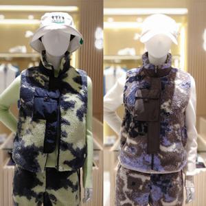 [파리게이츠]521E4JV481-여성 양털 믹스 구스다운 베스트-(25년겨울)