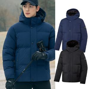 비티알 남성 겨울 발열안감 골프 헤비 덕다운 패딩 자켓 BSC804SO4M