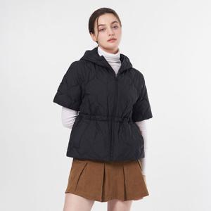 투엘라 리얼퀸 여성 골프 방풍안감 후드 반팔 경량 패딩 자켓(W6WJ01)