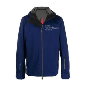 25 FW 몽클레어 그레노블 지퍼업 후드 스키 자켓 블루 F31389G82150909KG77G