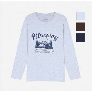 [뱅뱅]공용 캠핑 그래픽 긴팔티(NTL706)-KG