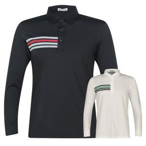 페라어스 남성 국산 가을 사선배색 골프셔츠 GCTF5NE2616